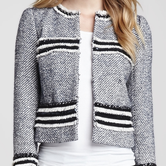 Tory Burch Jackets & Blazers - Tory Burch
Rosemary Cropped Tweed Jacket